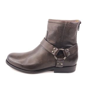 Frye Phillip Harness Short Ankle Boots 7B